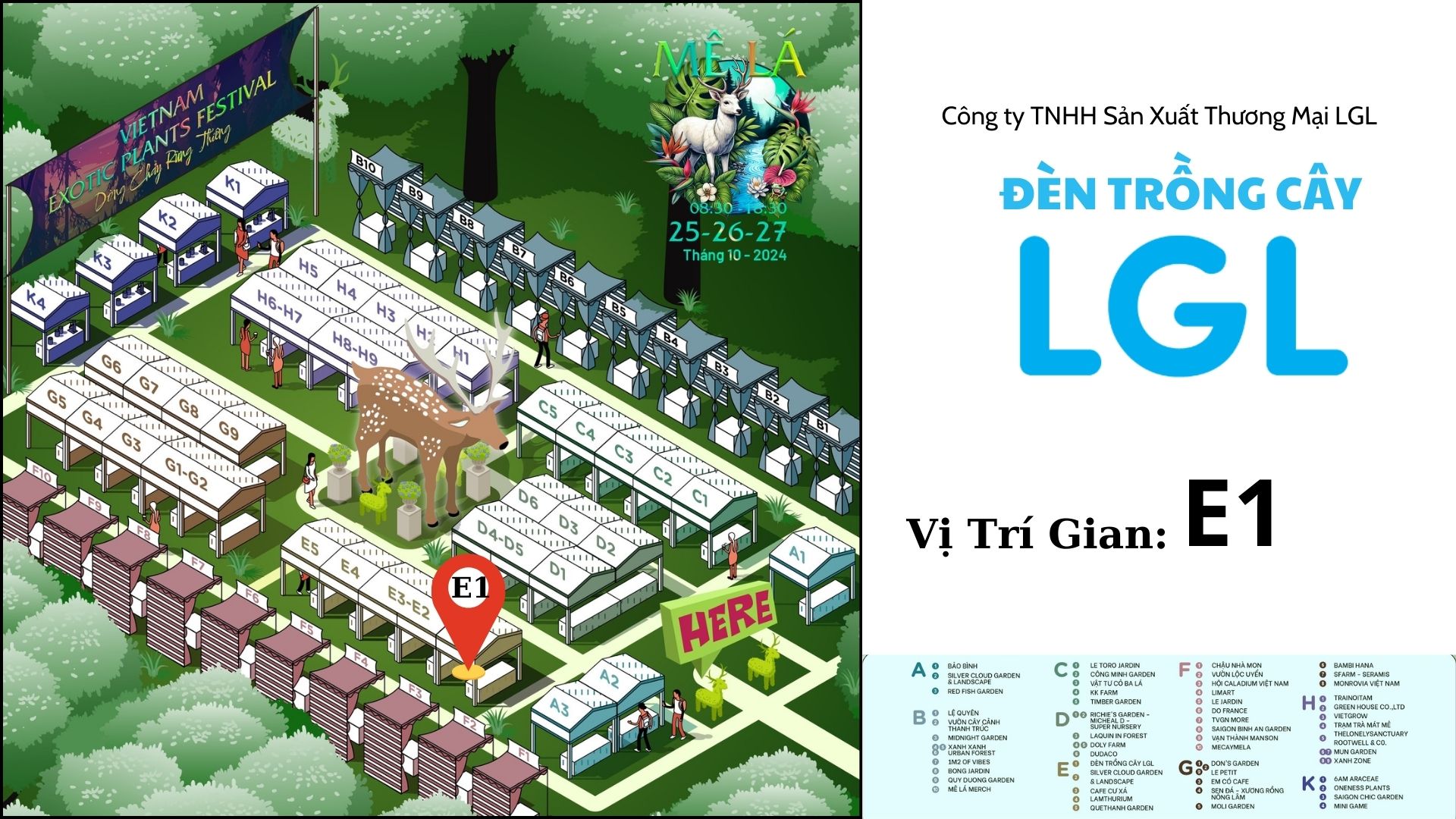 Gian h&agrave;ng Đ&egrave;n Trồng C&acirc;y LGL- ''&Aacute;nh Nắng Nh&acirc;n Tạo LGL'' tại M&ecirc; L&aacute; 2024